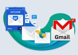 How do I transfer emails from Outlook to Gmail?