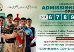 Cadet Boarding School in Pakistan – Admission Process, Fees & Facilities Guide