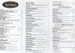What Can You Expect From the Yard House Menu?