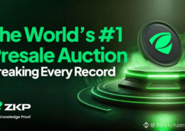 ZKP Layer 1 for AI – Presale Auction Live