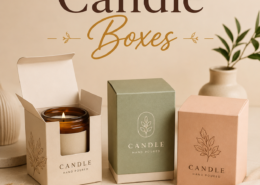 How do candle boxes improve product presentation?