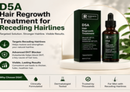 D5A Hair Regrowth Treatment for Receding Hairlines