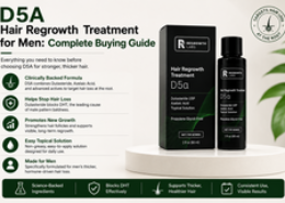 D5A Hair Regrowth Treatment for Men: Complete Buying Guide