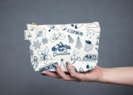 Modern Custom Flat Pouches With Vibrant Colour Printing