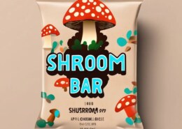 Smell-Proof Custom Mushroom Mylar Bags for Dried Varieties