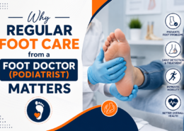 Why Regular Foot Care from a Foot Doctor (Podiatrist) Matters