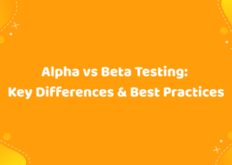 What's the practical difference between alpha and beta testing?