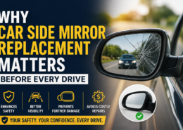 Why Car Side Mirror Replacement Matters Before Every Drive