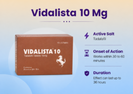 How Does Vidalista 10mg Help With Erectile Problems?