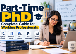 Part-Time PhD: Complete Guide for Working Professionals