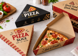 Durable Personalized Pizza Slice Boxes For Sale