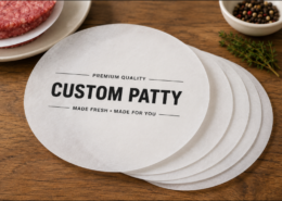 Custom Patty Paper Options For Your Food Business