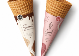 Custom Waffle Cone Sleeves: Branded Packaging for Ice Cream Businesses